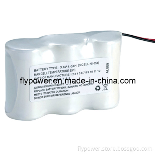 Ni-CD Battery 3.6V D4000mAh Rechargeable Battery (FD-D4000)